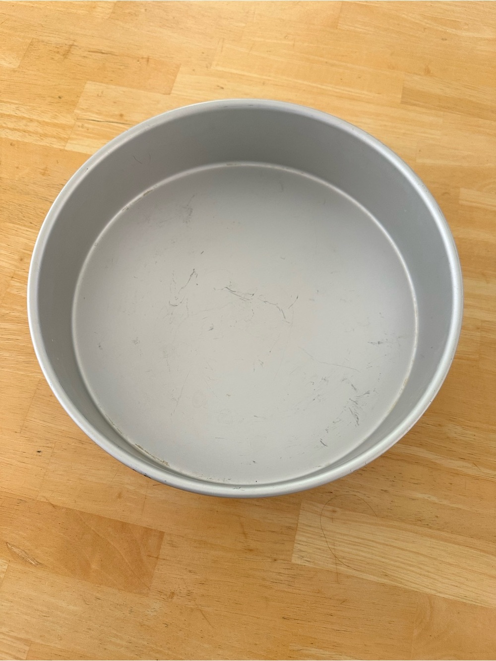 Fat Diddio’s Silver Round Cake Pan 12” x 3”
